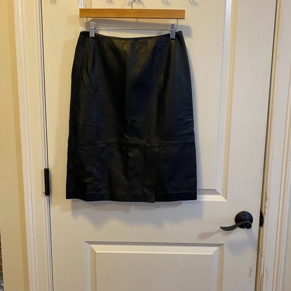 Mix It Leather Skirt